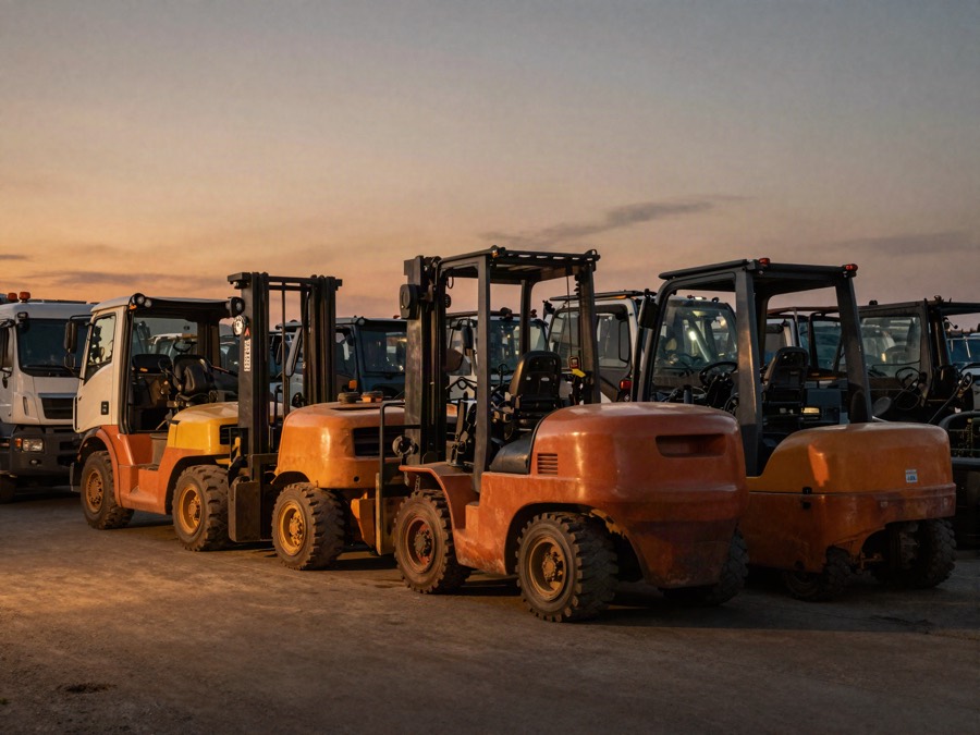 Industrial trucks, forklift and machinery